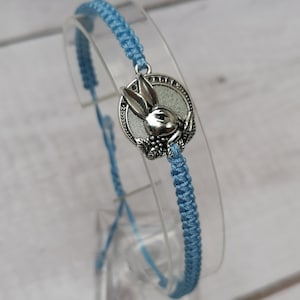 34 Colours, Rabbit Bracelet, Bunny Bracelet, Rabbit Friendship, Rabbit gift, Rabbit Jewellery