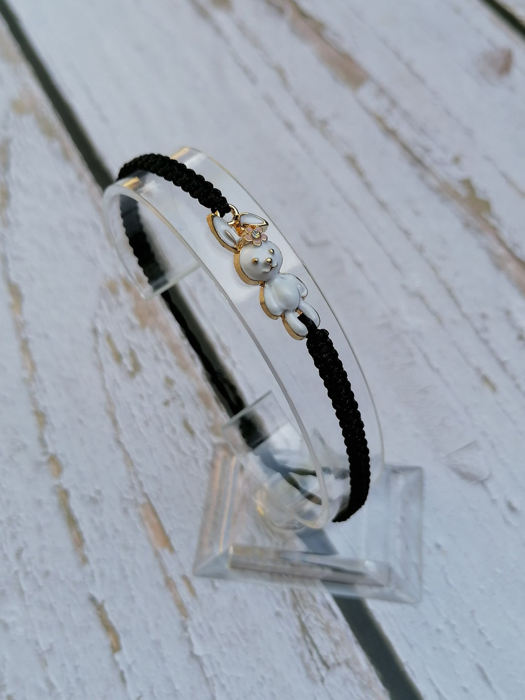 Braccialetti Pasquali A Forma Di Coniglietto: Gioielli Colorati Con Ciondoli Quarzo Rosa E Cristallo, Regalo Amicizia Per Donne E Ragazze
