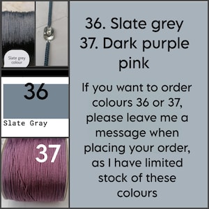 35 Colours, Wildflowers Bracelet, Thistle Bracelet, Scottish Thistle Bracelet, Scotland Gifts image 9