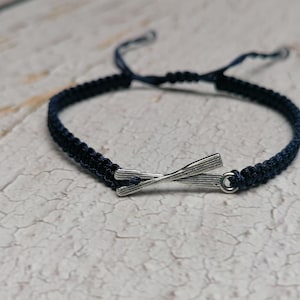 35 couleurs, bracelet rames, bracelet sports de mer plage, cadeau voile, bracelet pagaie canoë, bracelet giggrower