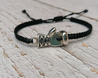 Pulsera de guante de boxeo (35 colores), regalos de boxeo, joyas de boxeo, regalo de guante de boxeo, regalo de boxeador, regalo de boxeador por nocaut.