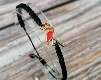 35 Colours, Flamingo Bracelet, Friendship Bracelet, Best Friend Gift,  Flamingo Present