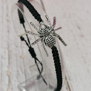 34 colours, Spider, Spider Bracelet, Gothic Jewellery, Spider Lover Gifts, Tarantula Gift