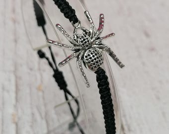 35 färger, Spindel, Spindelarmband, Gotiska smycken, Gåvor för spindelälskare, Tarantelgåva