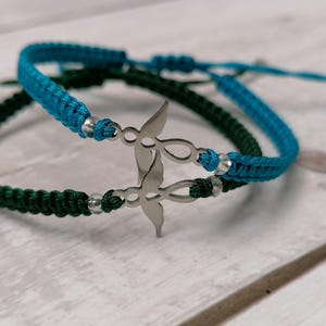 34 Colours, Angel Wings Bracelet, Angel Wing Jewellery, Friendship Bracelet, Friend-Mother-Family Angel Bracelet Gift, Angel Guard