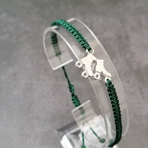 34 Colour, Rollerblade Bracelet, Roller Skate Bracelet, Roller Skate Jewellery, Adjustable Bracelet, Great gift, Gift Roller Skate Lover