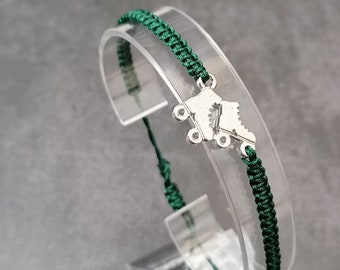 34 Colour, Rollerblade Bracelet, Roller Skate Bracelet, Roller Skate Jewellery, Adjustable Bracelet, Great gift, Gift Roller Skate Lover