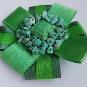 Stone - Turquoise Brooch
