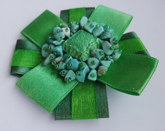Stone - Turquoise Brooch