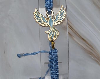 35 Colours, Phoenix Bird Bracelet, Winged Phoenix, Firebird Bracelet,  Flying Phoenix, Rebirth and Strength Bracelet, Gift for Her
