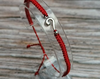 Pulsera de 35 colores con signo de interrogación, regalo para lectores y escritores.