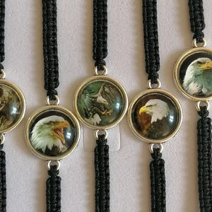34 Colours, Eagle Bracelet, Falcon Bracelet, Hawk Bracelet, Friendship Bracelet, Wish Bracelet, Bird Bracelet (A-90)