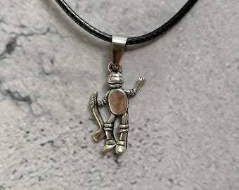 Tin Man Necklace, Tin Man Gift, Wizard Of Oz Tin Man Necklace