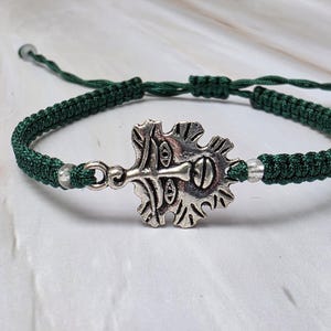 35 färger, Grön man armband, Naturande smycken, Skogsgudsarmband, Hedniska smycken, Skogsgåva