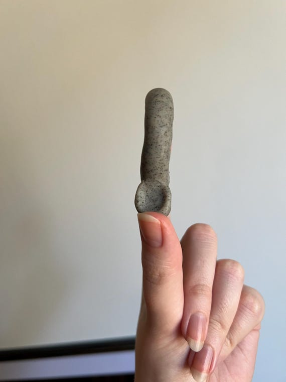 Massive handcrafted signed spiral shell formed gr… - image 7