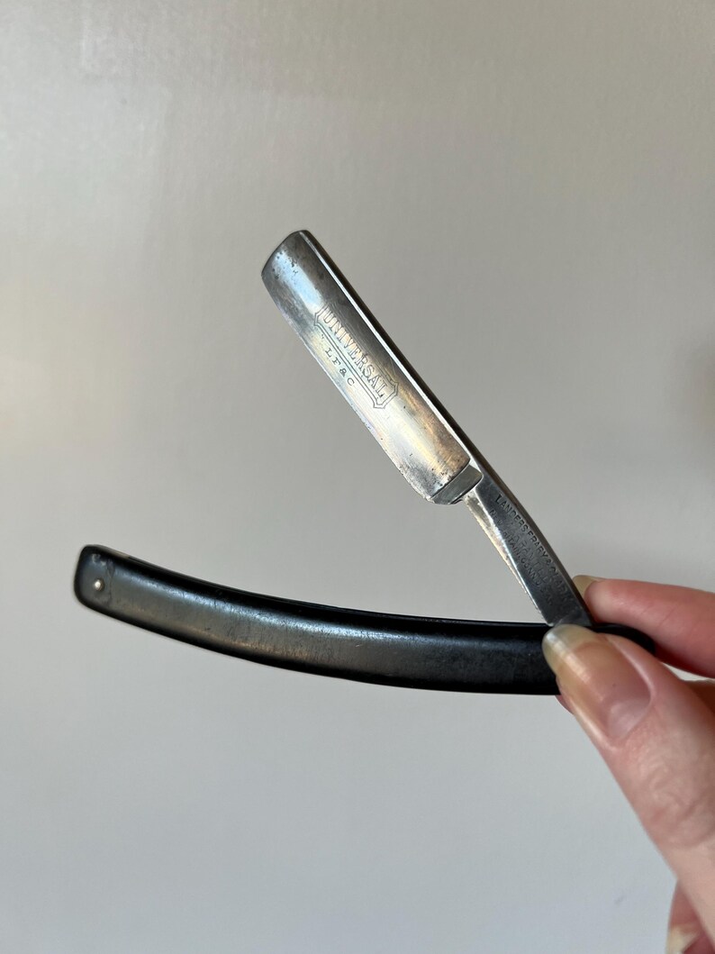 Antique 1920s Straight Razor Stamped Lancers, Frary and Clark ...