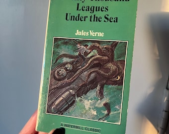 Vintage "Twenty Thousand Leagues Under the Sea" Paperback - 1980 Edition