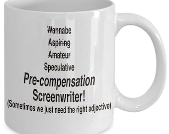 Screenwriter Mug - Pre-compensation