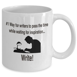 Writer Mug - Waiting for Inspiration