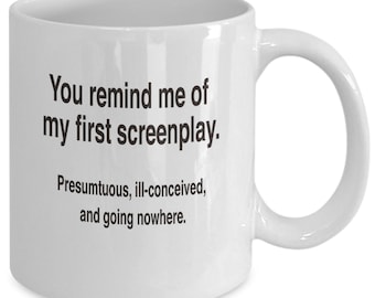 Screenwriter Mug - My First Screenplay