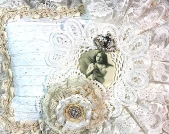 Shabby Chic Dekokissen Anleitung