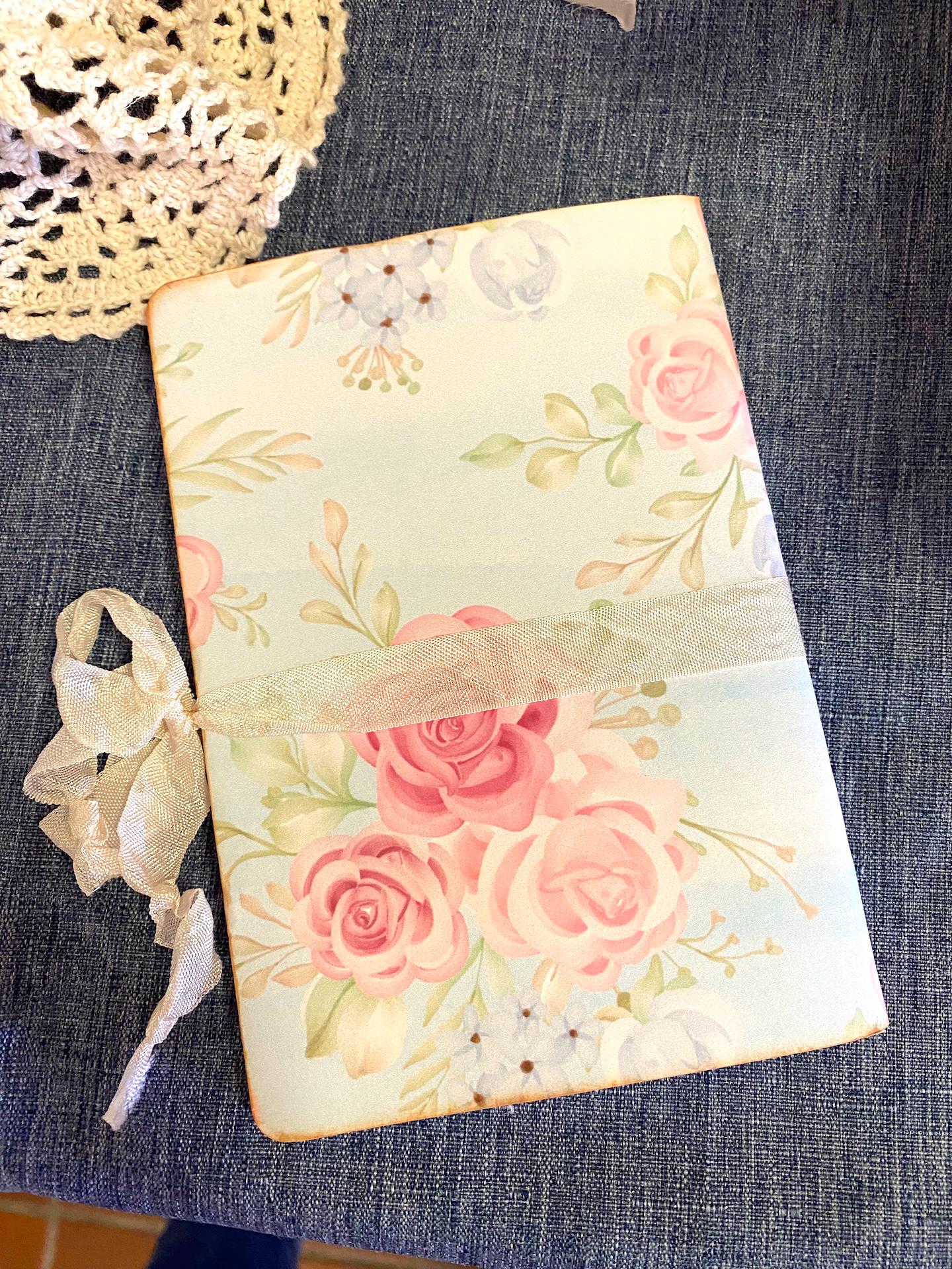 Shabby Chic Altered Mini Notebooks - Etsy