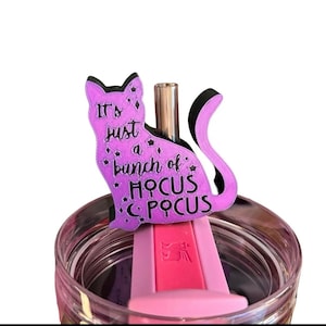3d printed  Kitty 30oz & 40oz straw topper