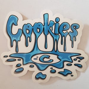 Cookies SF Vinyl Sticker - Cali Slap - Weed 420 710 - Harvest Club Berner