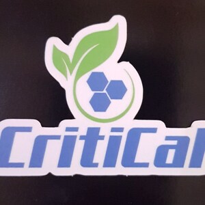 CritiCal - Autocollant vinyle Cali Slap - Weed and Marijuana cannabis Stickers 420