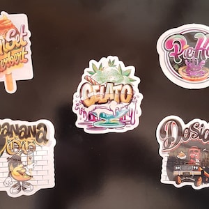 Jungle boys 5 Pack of Vinyl Stickers Cali Slap - Weed 420 710 Marijuana cannabis