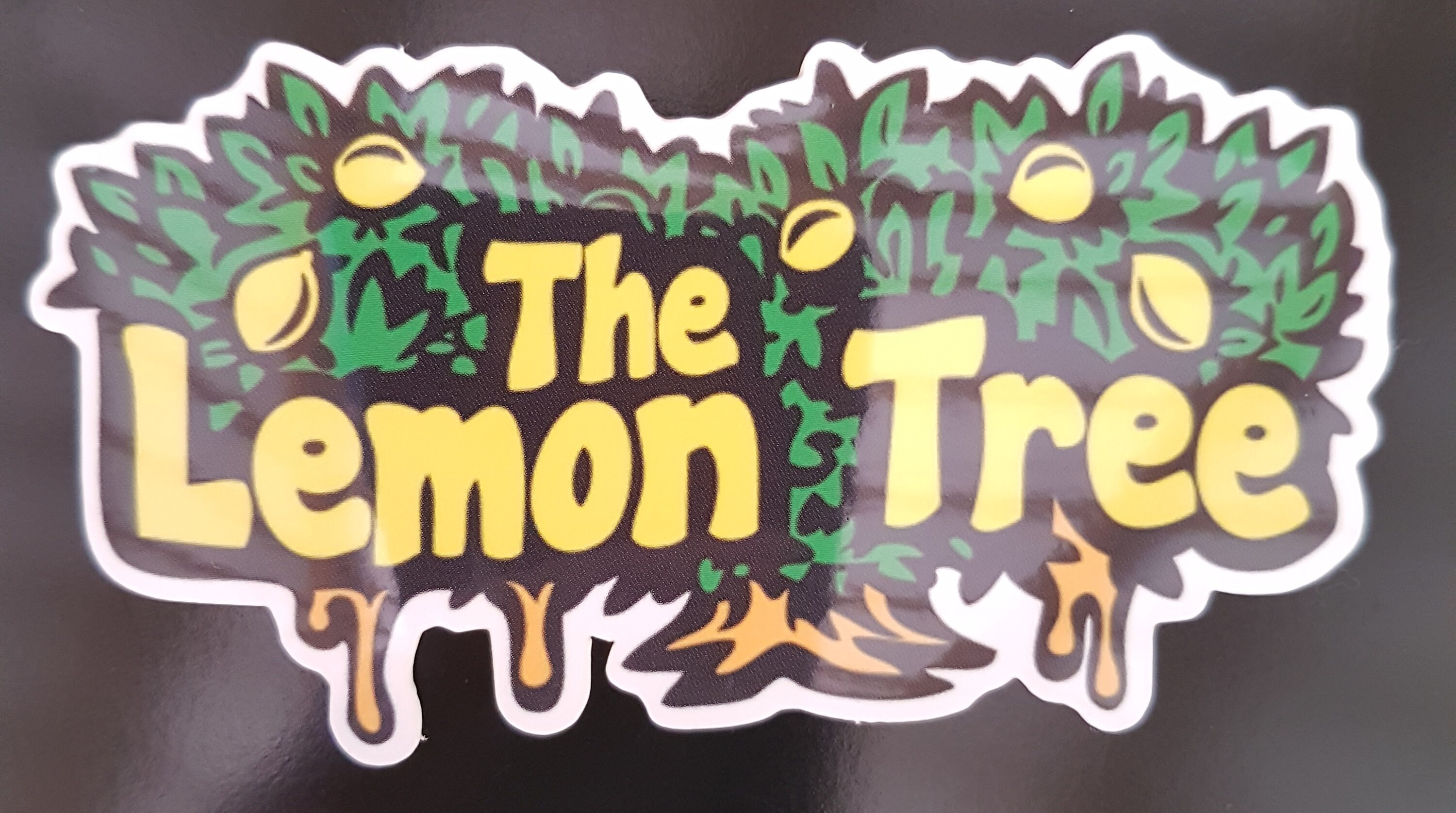 Lemon Tree Vinyl Sticker Cali Slap Weed 420 Marijuana Cannabis Stickers ...