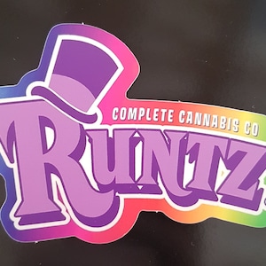 Runtz - Vinyle Sticker Cali Slap - Weed 420 710 Marijuana cannabis Stickers