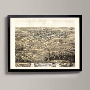 Old Map of Chillicothe, Livingston County, Missouri