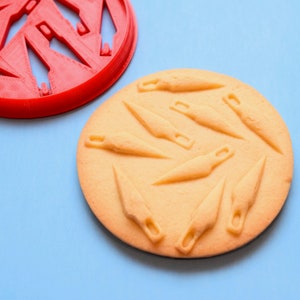 Razor Blade Cookie Cookie Cutter image 2