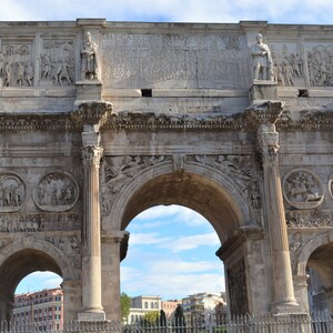 Photo Print of the Arch Entrance Colosseum Rome Italy free shipping