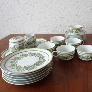 Vintage Melitta Coffee Service for 6, Breakfast Set, Coffee Tableware, Germany 60s / 70s