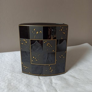 Frogen Yang and Elsa Fischer-Treyden &#39;CARRÉ D&#39;OR&#39; Porcelain Vase for Rosenthal Studio Line