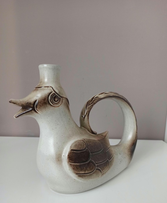 ヴィンテージ GERZIT 鳥型水差し/ピッチャー、ミッド