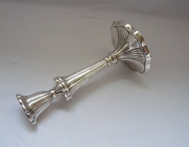 Vintage Silver Plated Candlestick Holder Classic Style Candle Holder Tall Candle Holder