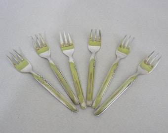 A Set of 6 Silver Plated  Pastry/Cake Forks,