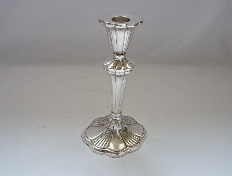 Vintage Silver Plated Candlestick Holder Classic Style Candle Holder Tall Candle Holder
