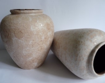 BAYドイツ製陶器花瓶：ミッドセンチュリーモダン陶器装飾、モデル298