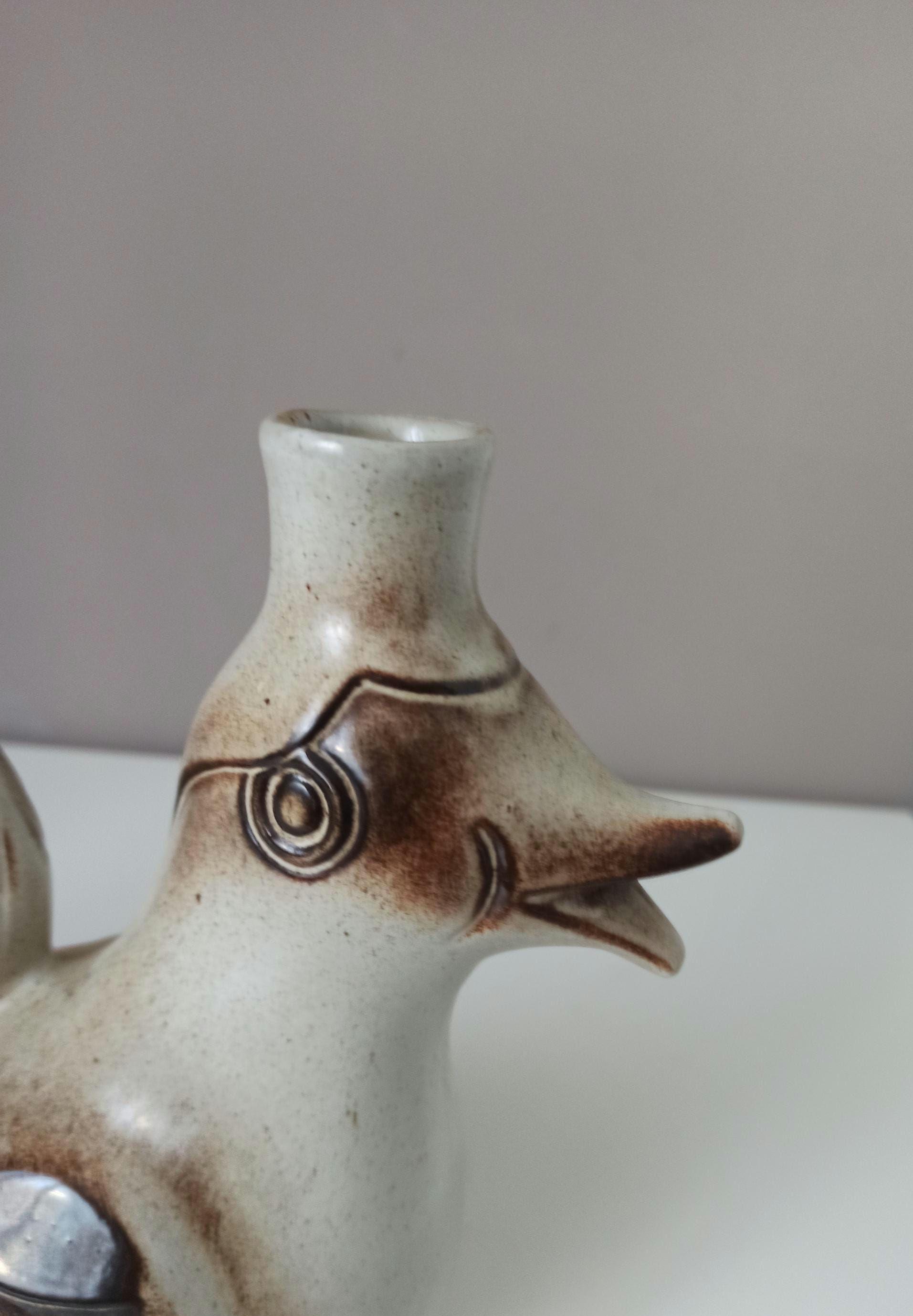 ヴィンテージ GERZIT 鳥型水差し/ピッチャー、ミッド