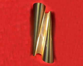 Brass Wall Sconce, Modern Design