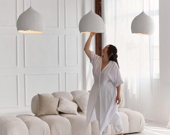Industrial pendant lighting for living room