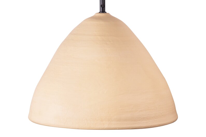 Lámpara colgante rústica de cerámica iluminación de granja | Etsy