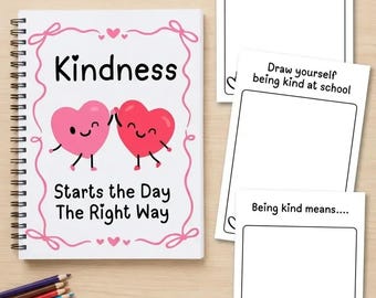 Kids Kindness Packet Bundle for Morning Work or Early Finishers | Digital Download | Pre-School thru Elementary School Classroom Activities