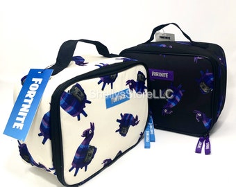 personalised fortnite lunch bag