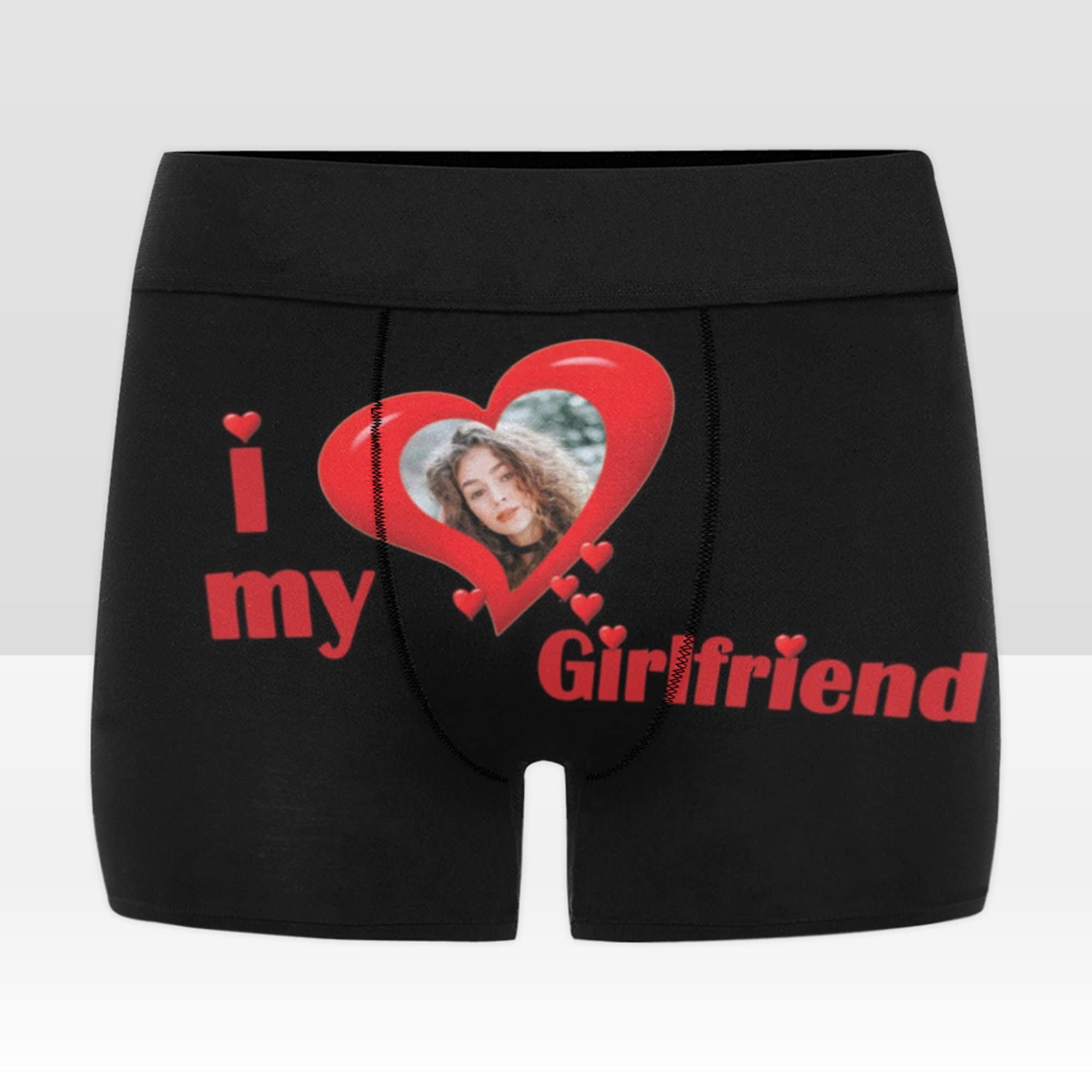 I Love My Girlfriend Boxer Shorts