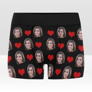 Personalized Boxers Briefs With Picture, Custom Underwear Boxers Briefs ...